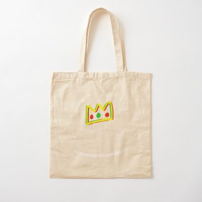 Ranboo Crown Smile Tote Bag Official Ranboo Merch