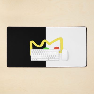 Ranboo Crown Half (Long Version) Mouse Pad Official Ranboo Merch