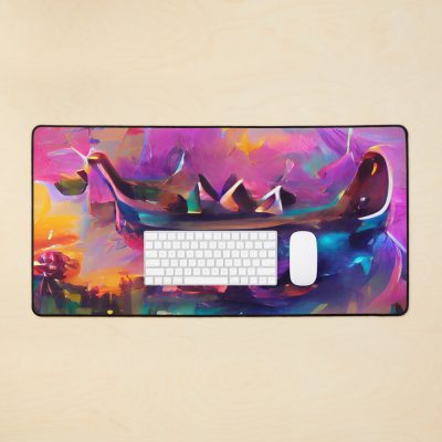 Ranboo Crown Mouse Pad Official Ranboo Merch