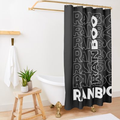 Ranboo Shower Curtain Official Ranboo Merch