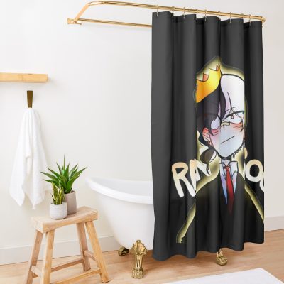 Ranboo Shower Curtain Official Ranboo Merch