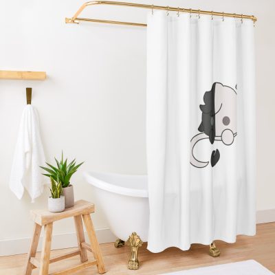 Cute Ranboo Shower Curtain Official Ranboo Merch