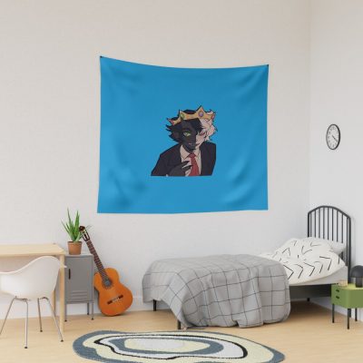 Ranboo Ender Man Drawing Merchandise Tapestry Official Ranboo Merch