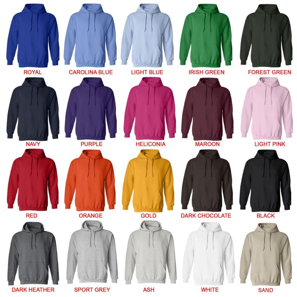 hoodie color chart - Ranboo Store