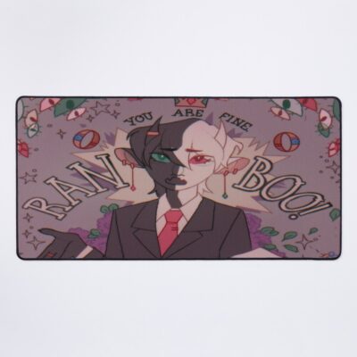 Ranboo | Dream Smp Mouse Pad Official Cow Anime Merch